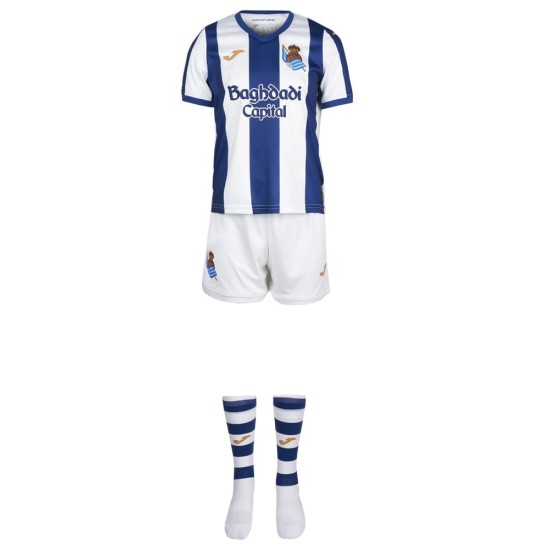 Conjunto de Local para Niño Real Sociedad 2026/27 Conjunto de Local para Niño Real Sociedad 2026/27
