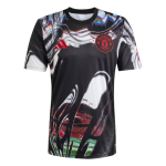 Hombre Manchester United 2025/26 Tercera Camiseta Pre Match - Negra Hombre Manchester United 2025/26 Tercera Camiseta Pre Match - Negra