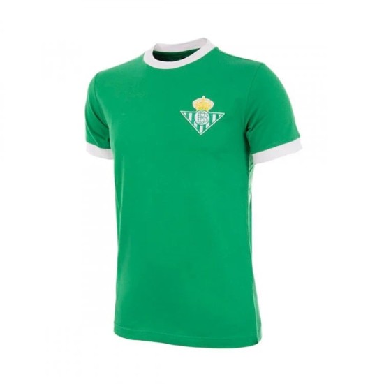 Camiseta Retro Real Betis 1970 para mujer