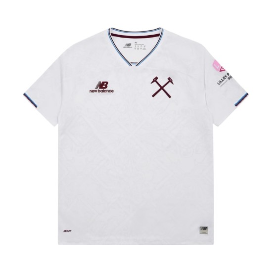 Camiseta visitante infantil West Ham United 2026/27 sin patrocinador Camiseta visitante infantil West Ham United 2026/27 sin patrocinador