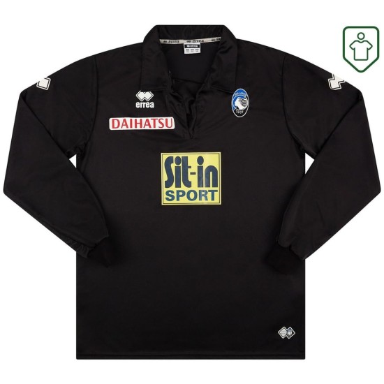 Camiseta retro Atalanta 2007/08 manga larga para hombre