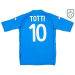 Camiseta retro local Italia 2002 para hombre Totti #10 Camiseta retro local Italia 2002 para hombre Totti #10