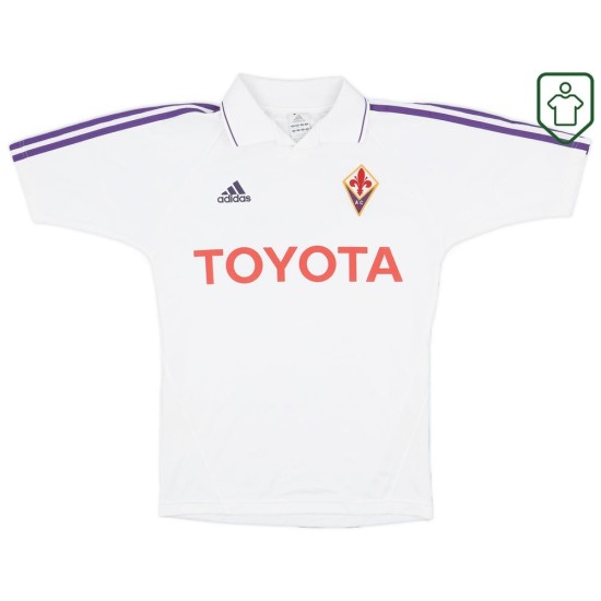 Camiseta retro Fiorentina 2004/05 visitante para hombre