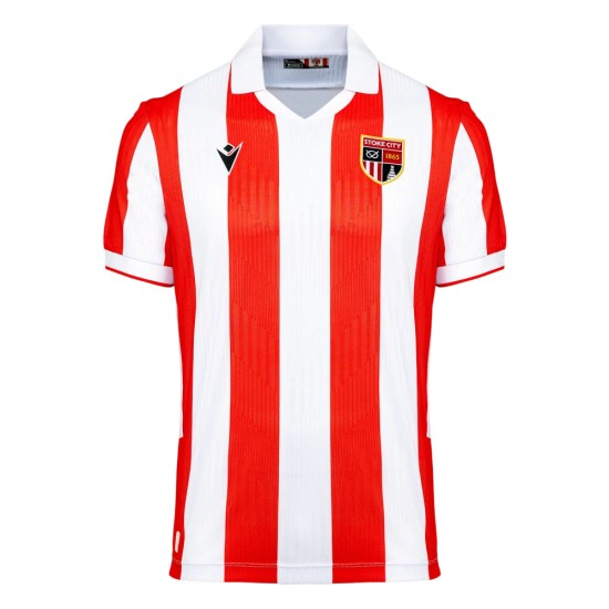 Camiseta local Stoke City 2026/27 sin patrocinador para hombre Camiseta local Stoke City 2026/27 sin patrocinador para hombre