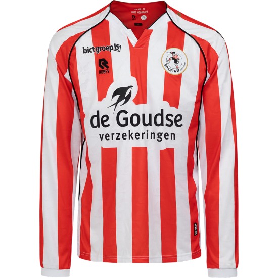 Camiseta Manga Larga Local 2025/26 Hombre Sparta Rotterdam