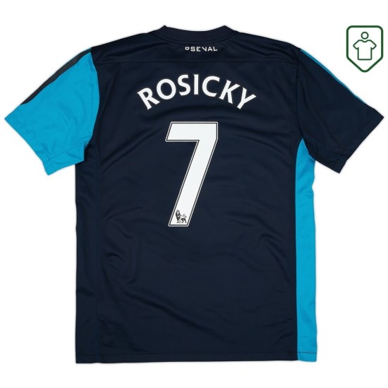 Camiseta retro visitante hombre Arsenal 2011/12 Rosicky #7 Camiseta retro visitante hombre Arsenal 2011/12 Rosicky #7