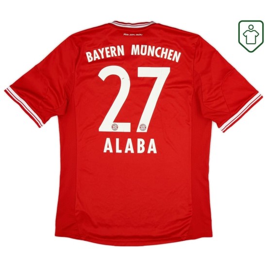 Camiseta retro Bayern Múnich 2013/14 local para hombre Alaba #27