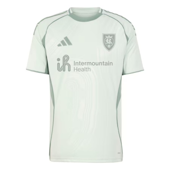Camiseta Hombre Real Salt Lake 2025 Tercera Pre Partido Verde