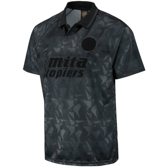 Camiseta Retro Blackout Aston Villa 1990 Hombre