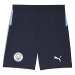 Pantalones Cortos Locales Negros Manchester City 2025/26 Mujer Pantalones Cortos Locales Negros Manchester City 2025/26 Mujer