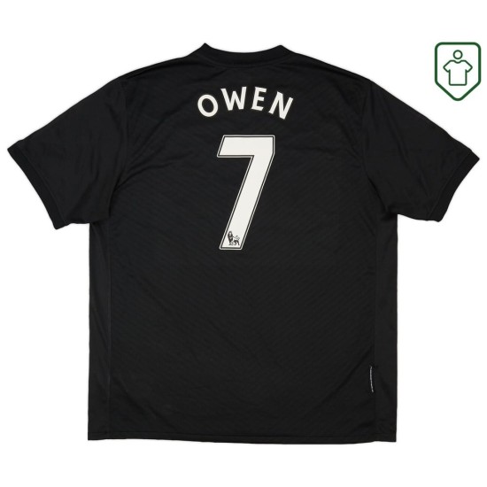 Camiseta retro visitante hombre Manchester United 2009/10 Owen #7 Camiseta retro visitante hombre Manchester United 2009/10 Owen #7