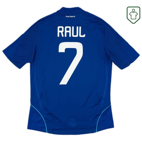 Hombre Camiseta retro visitante Real Madrid 2008/09 Raúl #7