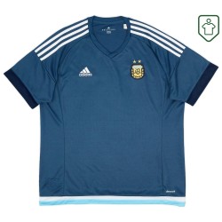 Camiseta retro visitante Argentina 2015/16 para hombre