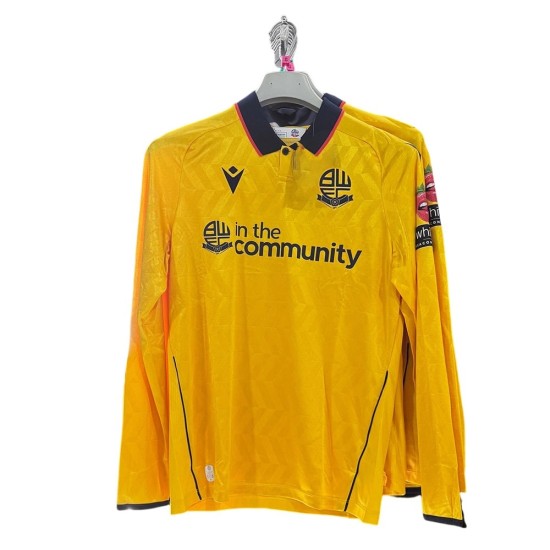 Camiseta tercera equipación infantil de manga larga del Bolton Wanderers 2026/27 Camiseta tercera equipación infantil de manga larga del Bolton Wanderers 2026/27