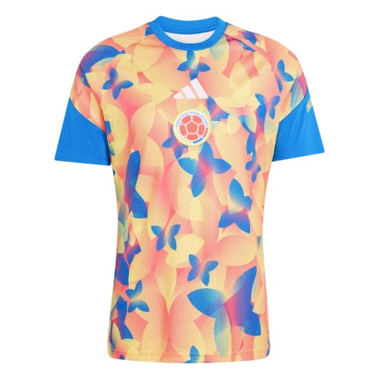 Camiseta de calentamiento local Mundial 2026 de Colombia para hombre