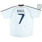 Hombre Camiseta retro local Real Madrid 1998/00 Raúl #7 Hombre Camiseta retro local Real Madrid 1998/00 Raúl #7