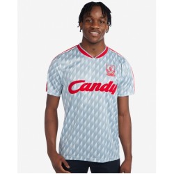 Camiseta Retro de Visitante Candy 1989/91 Liverpool Infantil