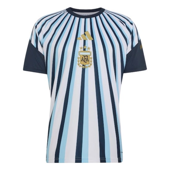 Camiseta de calentamiento tercera Mundial 2026 de Argentina para niños