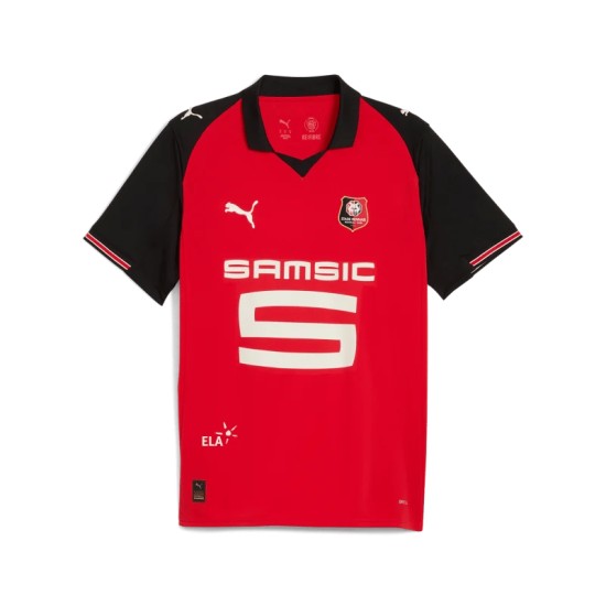 Camiseta Local Hombre Rennes 2025/26 Camiseta Local Hombre Rennes 2025/26