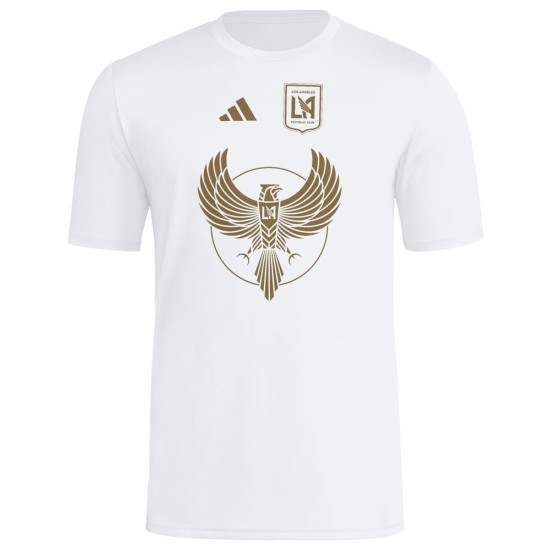 Camiseta Hook AEROREADY Tercera Mujer Los Angeles FC 2025 - Blanca Camiseta Hook AEROREADY Tercera Mujer Los Angeles FC 2025 - Blanca