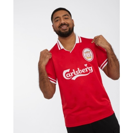 Camiseta retro local Liverpool 1996/98 de hombre Camiseta retro local Liverpool 1996/98 de hombre
