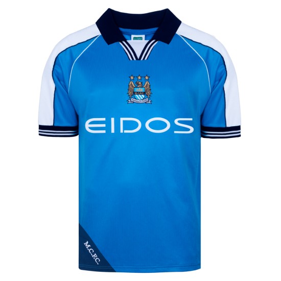 Camiseta Retro Local Mujer Manchester City 2000