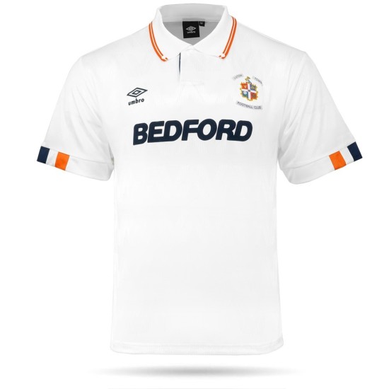 Camiseta retro de local del Luton Town para mujer 1989/90 Camiseta retro de local del Luton Town para mujer 1989/90