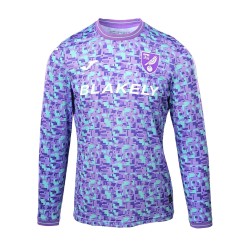 Camiseta Tercera de Manga Larga Norwich City 2026/27 Niño