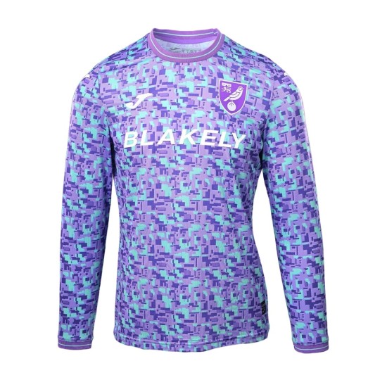 Camiseta Tercera de Manga Larga Norwich City 2026/27 Hombre