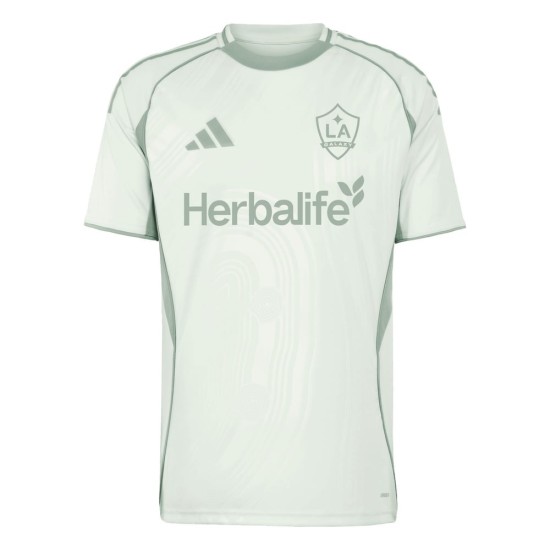 Camiseta prepartido tercera LA Galaxy 2025 verde hombre