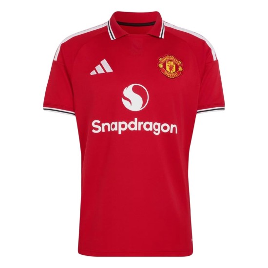 Camiseta Local Infantil Manchester United 2026/27 Camiseta Local Infantil Manchester United 2026/27