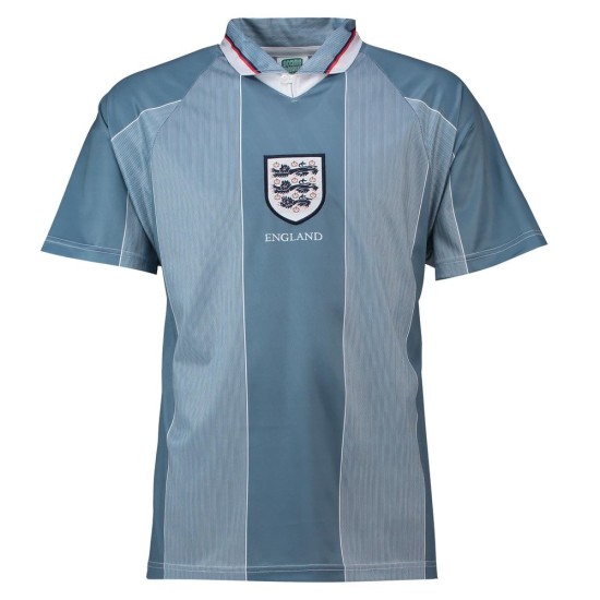 Camiseta retro Inglaterra Eurocopa visitante 1996 hombre Camiseta retro Inglaterra Eurocopa visitante 1996 hombre