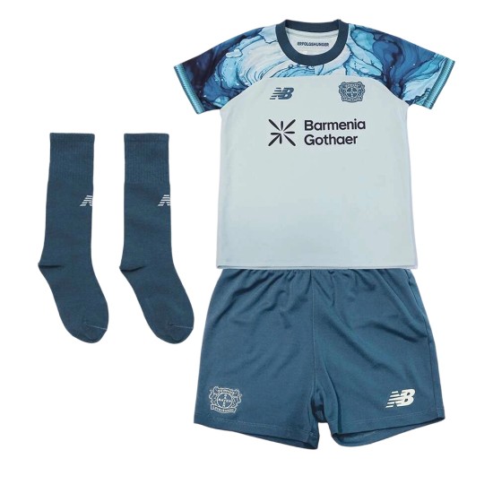 Conjunto de Visitante para Niño Bayer 04 Leverkusen 2026/27 Conjunto de Visitante para Niño Bayer 04 Leverkusen 2026/27