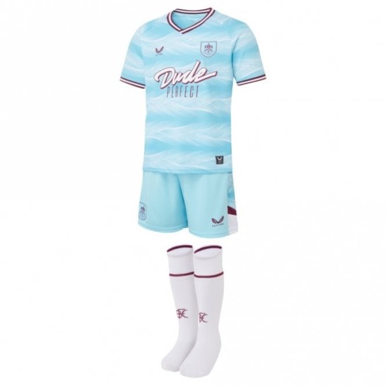 Conjunto de Visitante Burnley Niño 2025/26