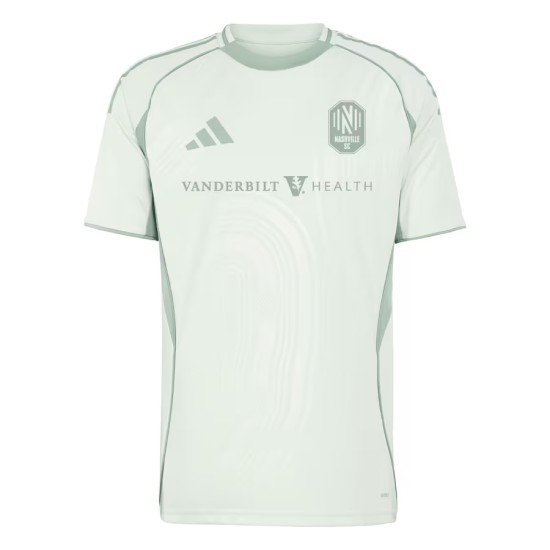 Camiseta mujer Nashville SC 2025 tercera pre partido - verde