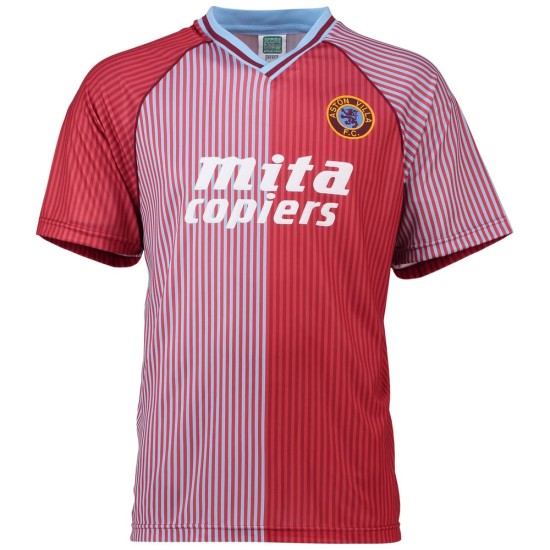 Camiseta Retro Mujer Aston Villa 1988 Camiseta Retro Mujer Aston Villa 1988
