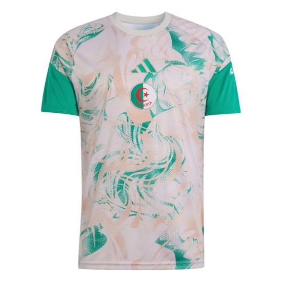 Camiseta infantil Argelia 2026 Copa del Mundo visitante pre partido