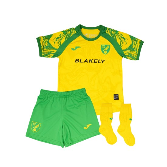 Conjunto de Local Norwich City 2026/27 para Niño Conjunto de Local Norwich City 2026/27 para Niño