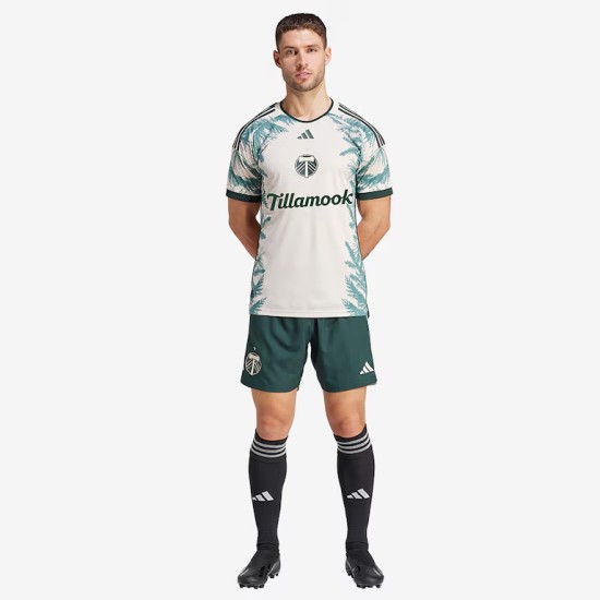 Pantalones Cortos Visitantes 2025 del Portland Timbers para Mujer Pantalones Cortos Visitantes 2025 del Portland Timbers para Mujer