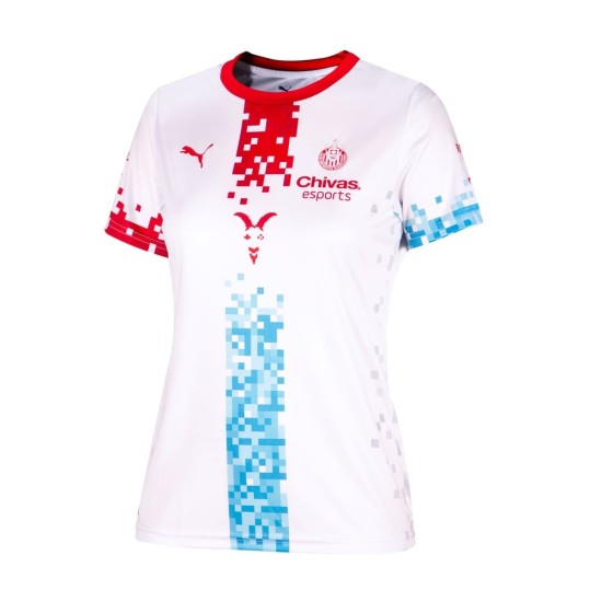 Camiseta Mujer Guadalajara Chivas Tercera Esports 2025/26 Camiseta Mujer Guadalajara Chivas Tercera Esports 2025/26