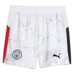 Pantalones cortos mujer Manchester City 2025/26 KidSuper - Blancos