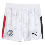 Pantalones cortos hombre Manchester City 2025/26 KidSuper - Blancos Pantalones cortos hombre Manchester City 2025/26 KidSuper - Blancos
