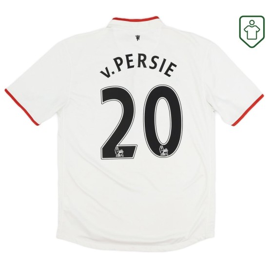 Camiseta retro visitante hombre Manchester United 2012/14 v. Persie #20