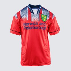 Camiseta retro de visitante del Norwich City para hombre 1996