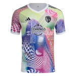 Camiseta hombre Sporting Kansas City 2025 tercera pre partido - blanca