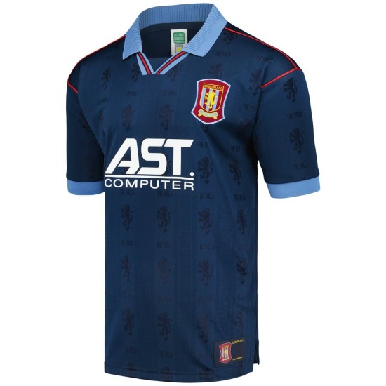 Camiseta Retro Visitante Mujer Aston Villa 1996