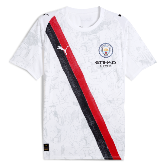Camiseta hombre Manchester City 2025/26 KidSuper - Blanca Camiseta hombre Manchester City 2025/26 KidSuper - Blanca