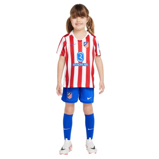 Equipación local para niño del Atlético de Madrid 2025/26 Equipación local para niño del Atlético de Madrid 2025/26