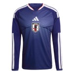 Hombre Japón 2026 Local Copa del Mundo Camiseta de Manga Larga