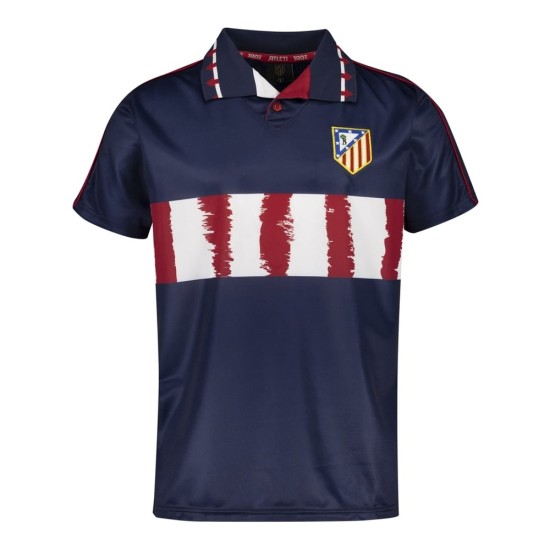 Camiseta Retro Atlético Madrid 1998 para Mujer Camiseta Retro Atlético Madrid 1998 para Mujer